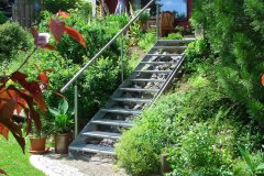 Gartentreppe